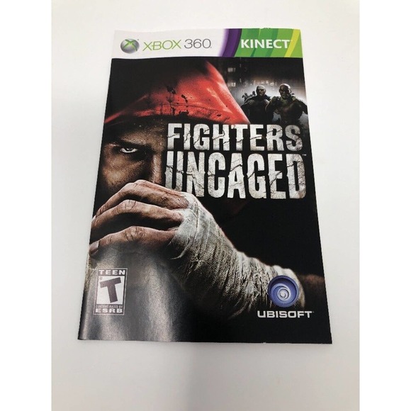 Fighters Uncaged Video Game XBox 360 Requires Kinect Rated T Case Disc Manual - Picture 6 of 6